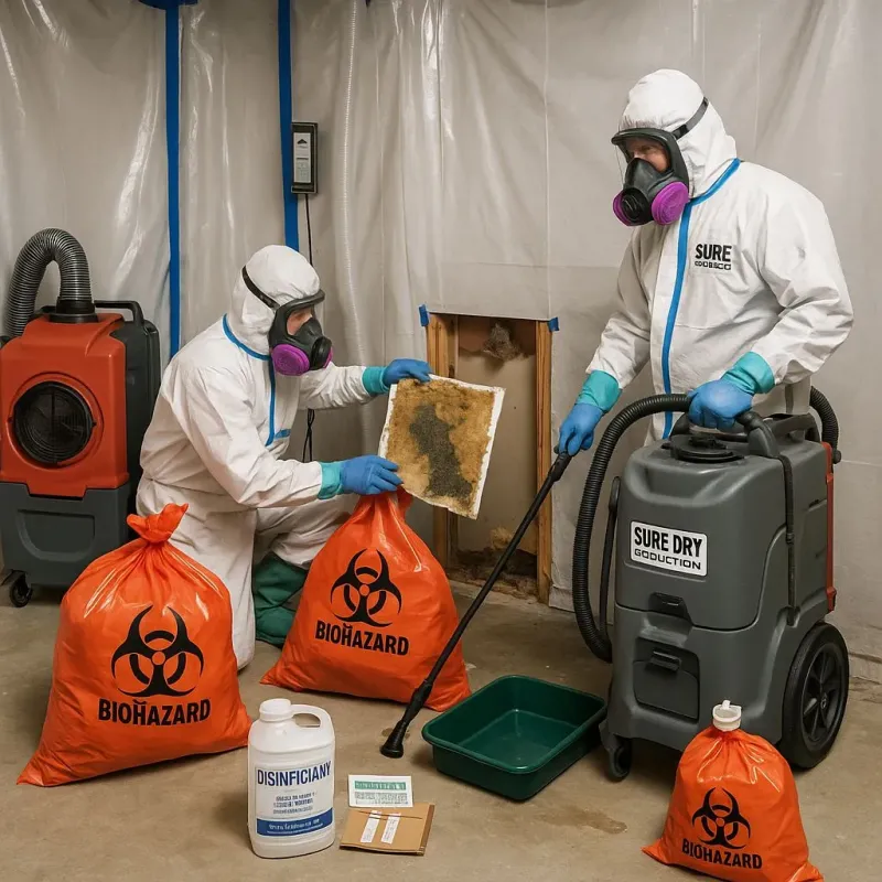 Contaminated Water Handling Protocols process in Finney County, KS